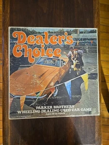Vintage 1972 Dealer's Choice ~ Parker Brothers Board Game ~ 100% Complete - Picture 1 of 8