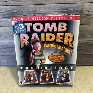 Tomb Raider The Trilogy I, II y II PC CD-ROM Big Box - Imagen 1 de 8