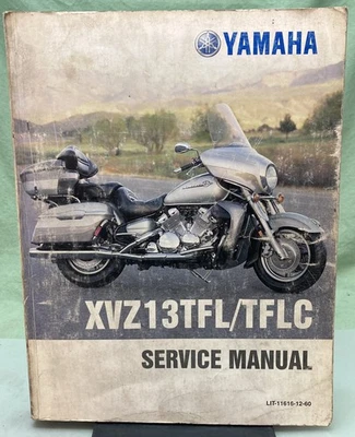 Manual de servicio original Yamaha LIT-11616-12-60 XVZ13TFL/TFLC 1998 Foto 1 de 3