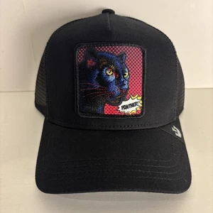 Goorin Bros The Farm SnapBack Truckermütze Black Panther Pop Art schwarz NEU - Bild 1 von 4