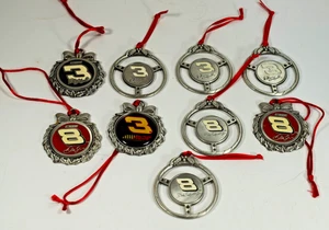 Dale Earnhardt #3 #8 Ornamente reines Zinn großartige amerikanische Produkte - Menge 9 - Bild 1 von 2
