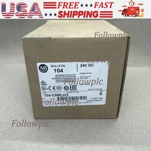 NEW 104-C09EJ22 AB REV CONTACTOR 9AMP 24VDC LOW CONSUMTION COIL US Free Tax - Picture 1 of 5