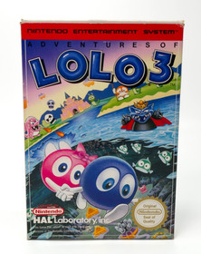 Adventures Of Lolo 3 Nintendo NES SCN