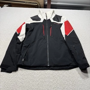 Obermeyer Red Foundation Ski Snowboard Jacket Men’s Medium Waterproof Breathable - Picture 1 of 13