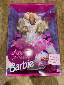 Vintage 1992 Barbie Doll Secret Hearts Mattel # 7902 New - Picture 1 of 5