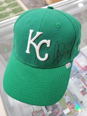 Firmado Juego Usado Rick Ankiel MLB Certificado de Autenticidad Nueva Era Kansas City Royals Gorra Gorra Automática  Foto 1 de 4