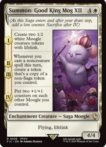 Lámina Summon: Good King Mog XII Commander: Final Fantasy Surge - Imagen 1 de 1