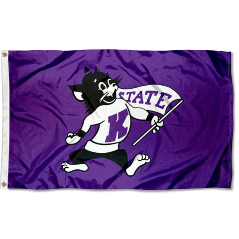 Kansas State Wildcats Vintage Banner Flag Cover