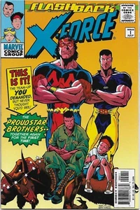 X-Force Minus #1 - VF/NM - Flashback / The Proudstar Brothers - Picture 1 of 1