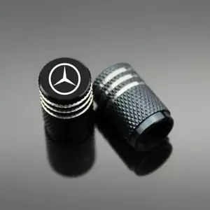 4PCS Car Wheel Tire Valve Stems Caps Tyre Valve Covers for Mercedes-Benz - Picture 1 of 2