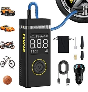 NUOVO ZXNcar Gonfiatore Pneumatici Senza Fili Pompa Compressore Aria Portatile 150 PSI 2X Veloce - Foto 1 di 2