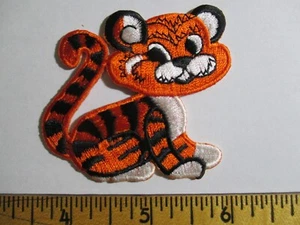 Toppa animale tigre cartoni animati fantasia leone gatto vintage originale anni 60/70 NOS - Foto 1 di 4