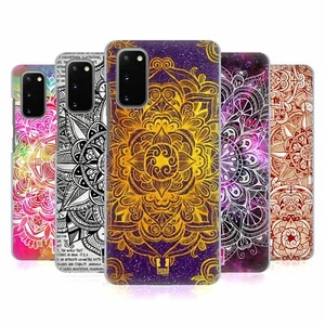 HEAD CASE DESIGNS MANDALA DOODLES BACK CASE & WALLPAPER FOR SAMSUNG PHONES 1 - Picture 1 of 13