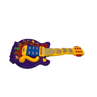 The Wiggles Wiggling Dancing Guitar Singing Instrument 2004 Spin Master Works - Image 1 of 4
