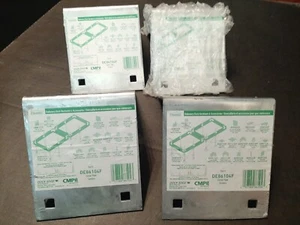 5 Pack HOWELL DOCK EDGE CORNER PLATE DE86104F 1/8" Galv Steel 7/16" Holes - Foto 1 di 6