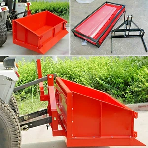 Heckcontainer Transportmulde Kleintraktor Heckmulde kippbar 150cm Kippmulde - Bild 1 von 6