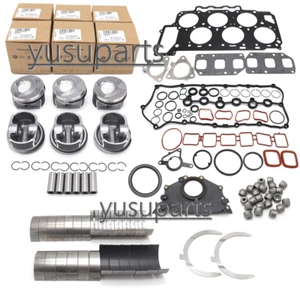 OEM Engine Overhaul Rebuild Piston Kit For VW Audi Porsche Skoda 3.6L CDV BHK VR - Picture 1 of 6