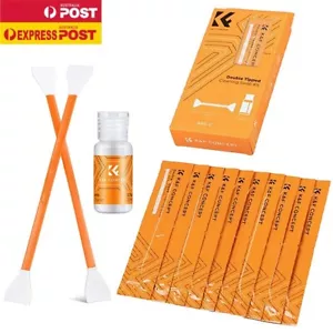 K&F Concept 16mm APS-C Frame Double Tipped Sensor Cleaning Swab Kit for DSLR/SLR - Picture 1 of 11