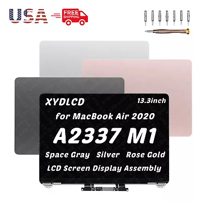 New MacBook Air A2337 M1 LCD Screen Display Gray Silver Gold Assembly MGN53LL/A - Image 1 of 4