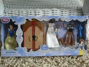 Disney BIANCO NEVE MINI guardaroba bambola set gioco - Foto 1 di 6