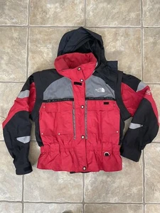 Vintage The North Face Womans size 12 Jacket Red - Picture 1 of 6