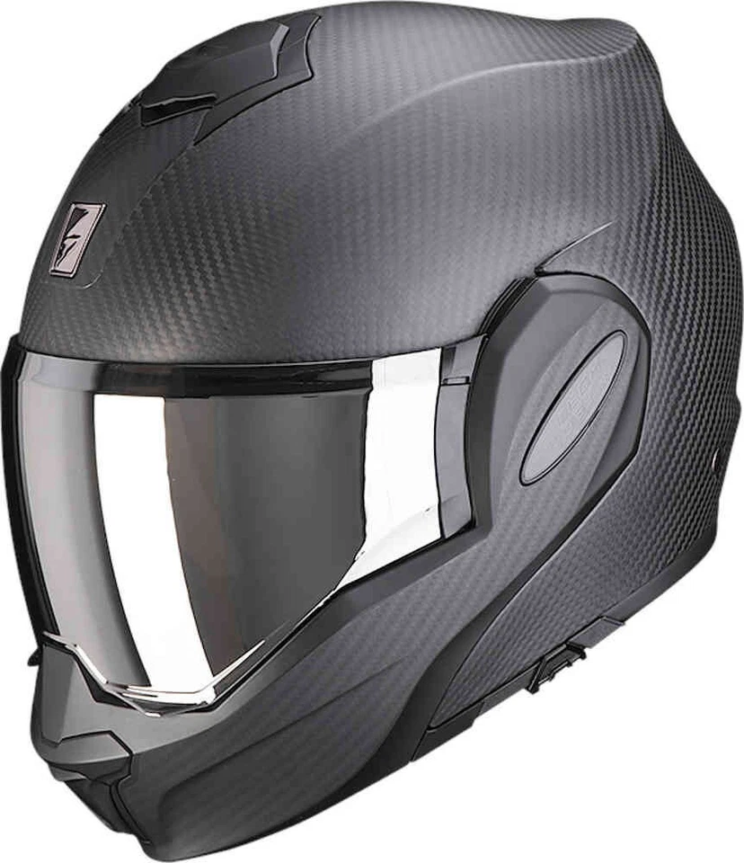 Casco Scorpion Klapphelm EXO-TECH EVO Carbono Sólido Talla XL Mate