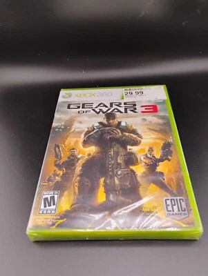 Gears of War 3 for Microsoft XBOX 360 New Factory Sealed - Image 1 of 4