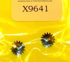 Repuestos hornby oo x9641 1x pk 2 engranajes para clases locos 33, 55, 87, dmus 101, 121 - Imagen 1 de 1