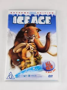 Ice Age DVD (Región 4) En muy buen estado Extreme Cool Edition NUEVO ESTUCHE - Imagen 1 de 5