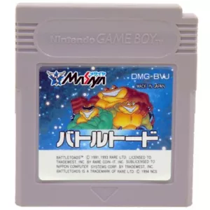 BATTLE TOADS Cart Only GB Nintendo GAMEBOY Japan Import MASAYA Working Tested - Picture 1 of 3