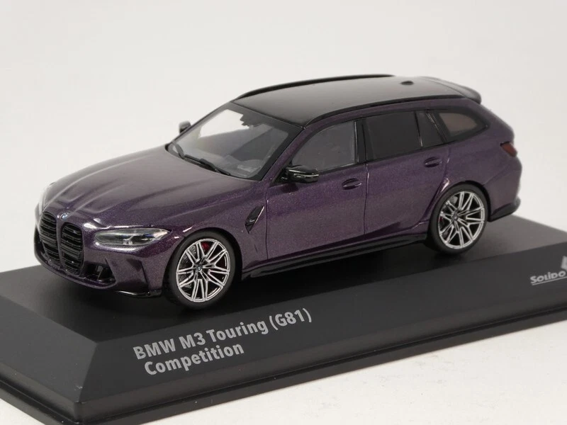 Solido 421438214 - 1 43 BMW G81 M3 Touring 2023 Viola - Nuovo