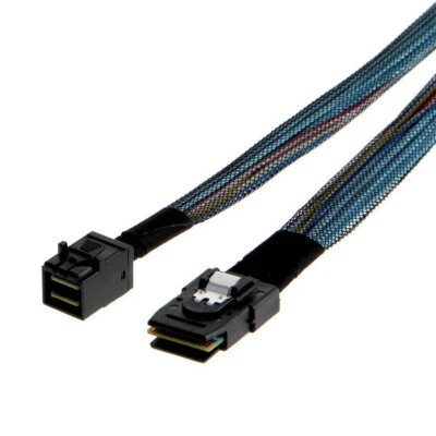 mini SAS data cable 8087 to SFF-8643 server array card cable 0.5-0.7M - Image 1 of 3