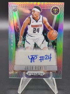 2023-24 Panini Prizm Deca - Signatures Jalen Pickett #DS-PIC Silver Prizm - Imagen 1 de 2