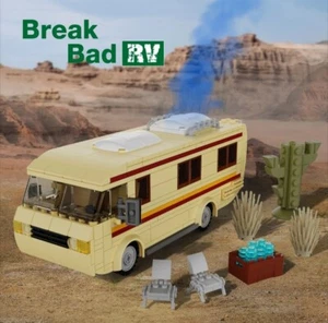 Breaking Bad RV Camper Cooking Lab Building Blocks Set 439 Pieces - Picture 1 of 9