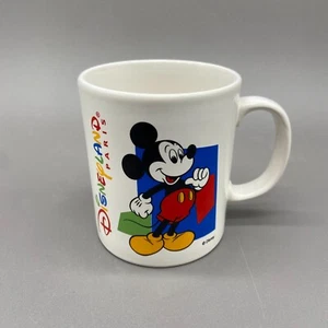 Disneyland Paris Mickey Mouse Mug Kiln Craft Staffordshire England Vintage 90s - Picture 1 of 5