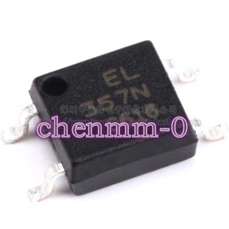 Parche de 10 piezas EL357NC (TA) -GSOP-4 transistor salida fotocoplador chip #YT Foto 1 de 1