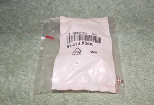 New EAO 51-414.036K Keylock Switch 2 Position Panel Mount for Interlock - Picture 1 of 3