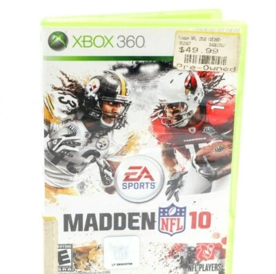 (2) Games XBox 360 Madden NFL 10 AND Madden NFL 15 EA Sports Two (2) Game Lot - Image 1 of 4