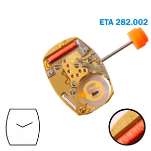 Movimiento Suizo ETA 282.002,2 MANOS, Movimiento Nuevo, Altura 2,2 mm. - Imagen 1 de 2