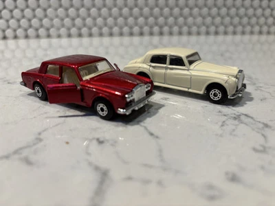 NEW Matchbox Lesney Superfast MB39 & MB62 Silver Cloud Rolls Royce  - Image 1 of 3