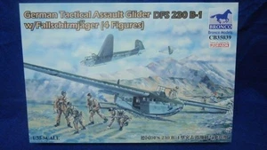 313 CB35039 100/920B2 Bronco 1/35 aliante d'assalto tedesco + 4 paracadutisti - Foto 1 di 1
