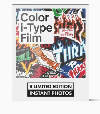 SOLD OUT! Polaroid x Thrasher I-Type Film Limited Edition. Very Rare.One Box 📦! - Image 1 of 4