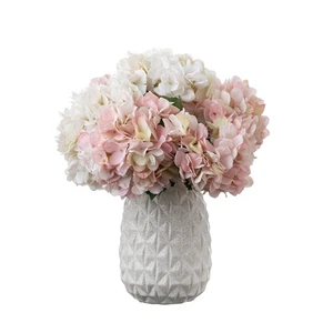 Artificial Hydrangea Flower for Wedding and Home Decorative Arrangements - Picture 1 of 17