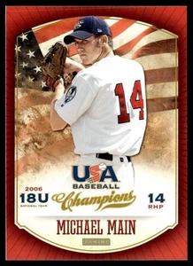 2013 Panini USA Champions Michael Main USA #43 - Picture 1 of 2