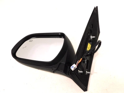 2013-2017 TOYOTA SIENNA ВОДИТЕЛЬ СЛЕПЫЕ ПЯТНА ДВЕРИ ЗЕРКАЛО ЛЕВАЯ СТОРОНА БЕЛЫЙ 6 W - Изображение 1 из 4