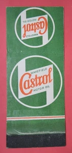 CUBIERTA MATCHBOOK WAKEFIELD CASTROL ACEITE MOTOR - AUSTRIA - Imagen 1 de 3