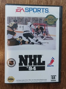 NHL '94 (Sega Genesis, 1993) Videospiel CIB -ohne Handbuch- getestet funktioniert - Bild 1 von 5