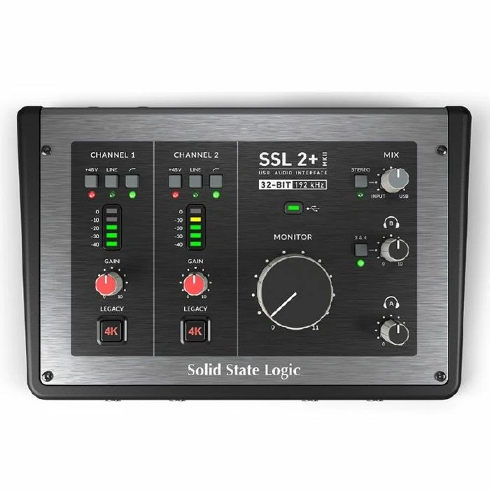 SSL 2+ MK2 2x4 USB Audio Interface - Image 1 of 1