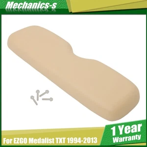 For EZGO Medalist TXT Golf Cart 1994-2013 Tan Front Seat Lean Back Cushion US - Picture 1 of 12