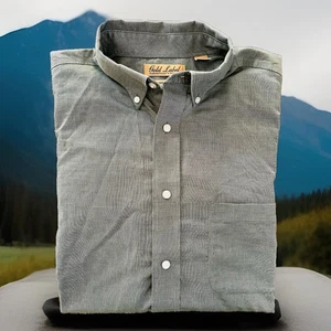 Roundtree And Yorke Men Gold Label Shirt Long Sleeve Olive Size Large non-iron - Picture 1 of 8